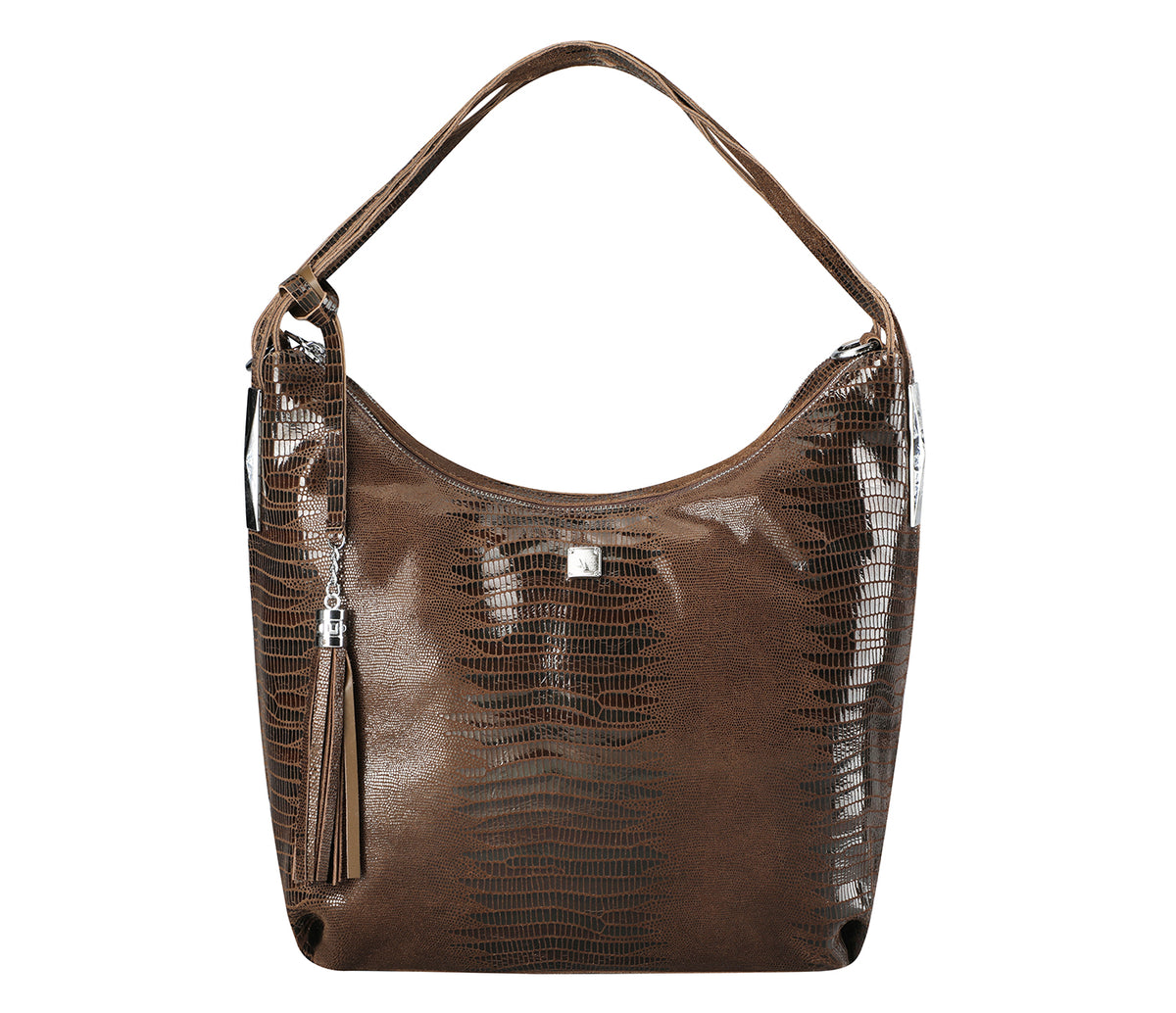 Fabiana Shoulder Bag - Brown