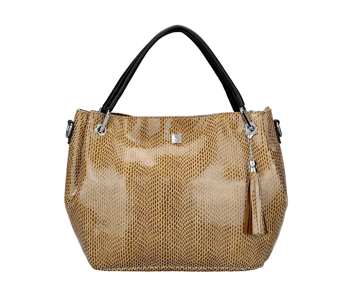Ligia Shoulder Bag - Brown