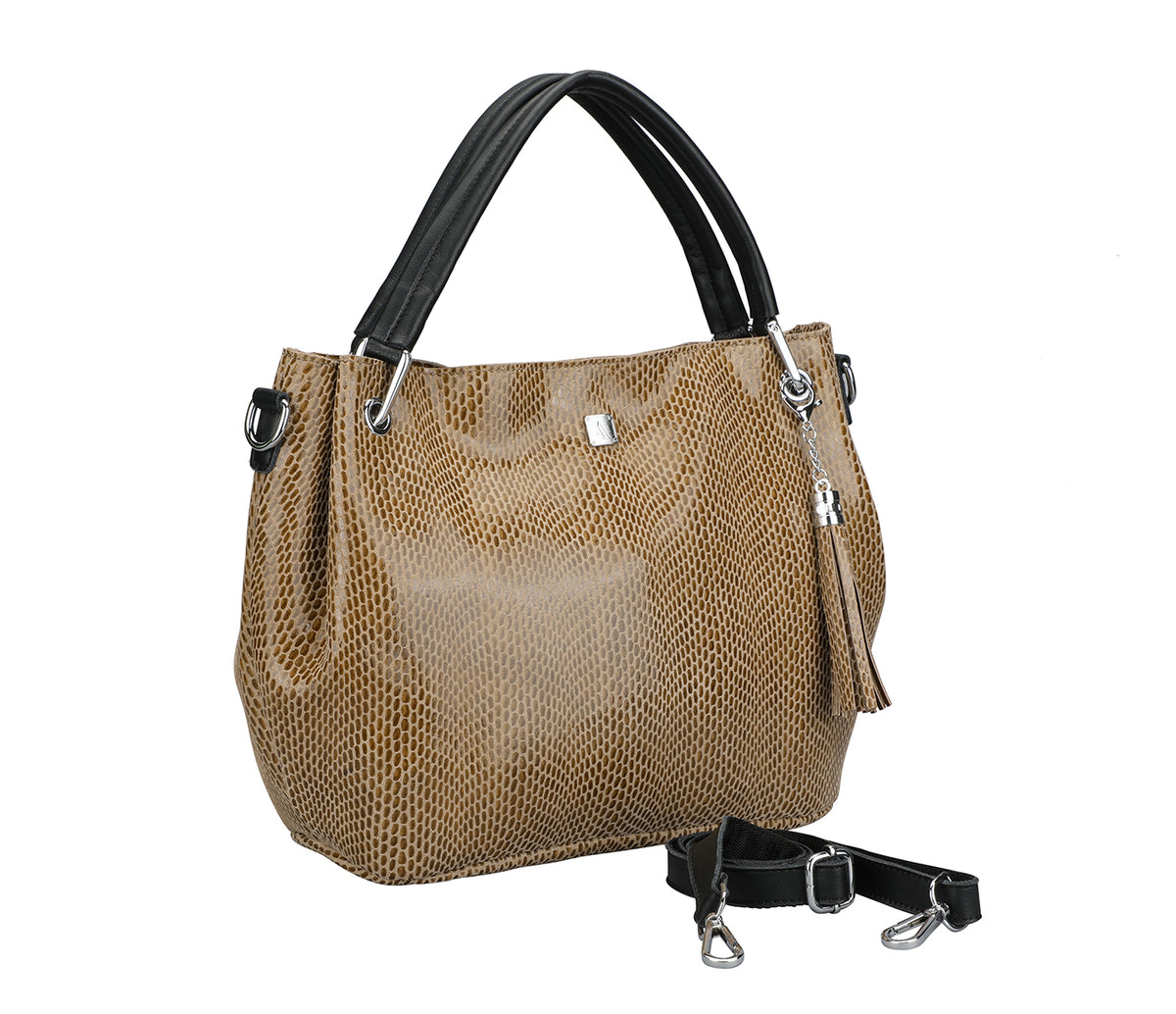 Ligia Shoulder Bag - Brown