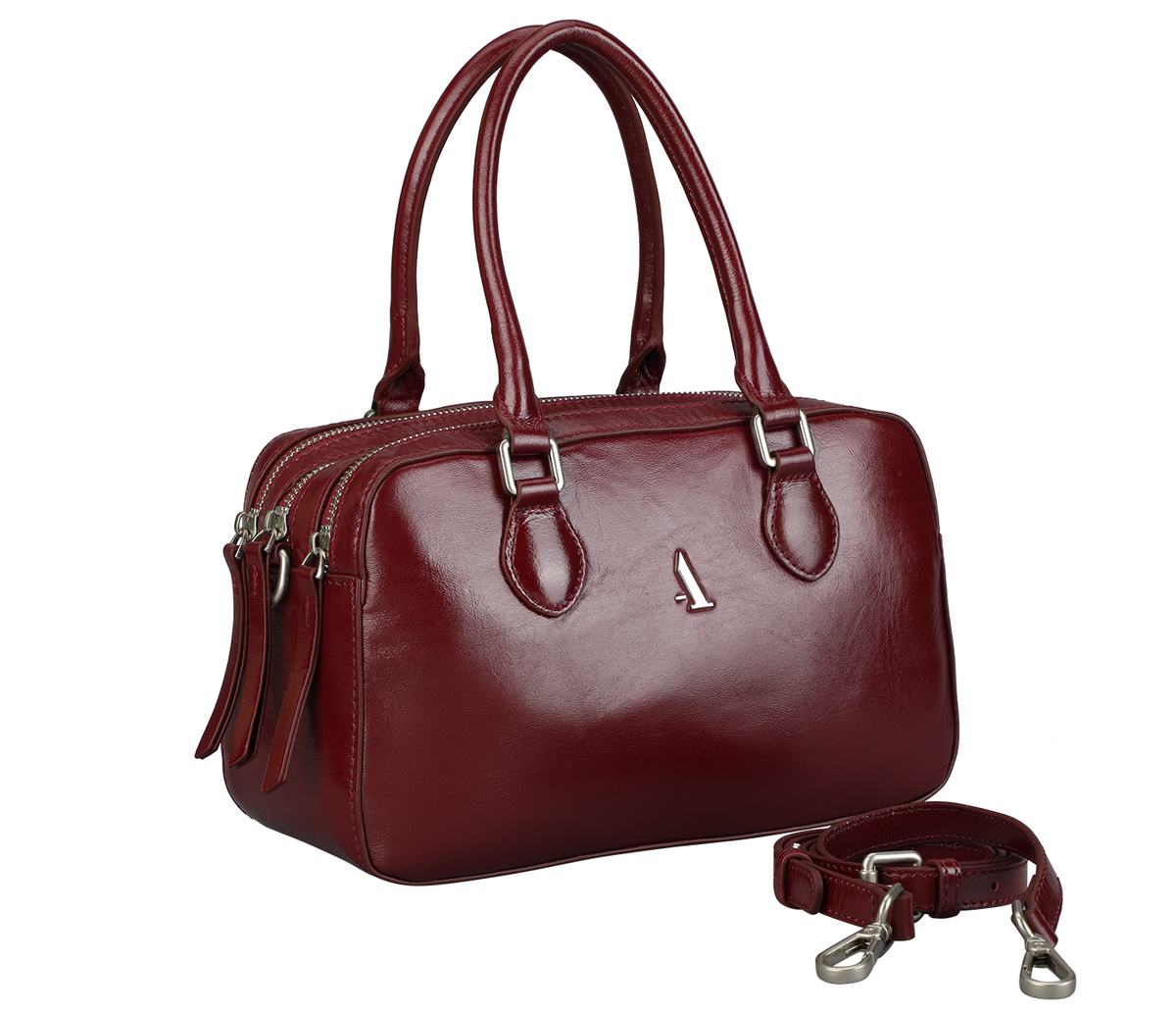 Sierra Shoulder Bag - Wine