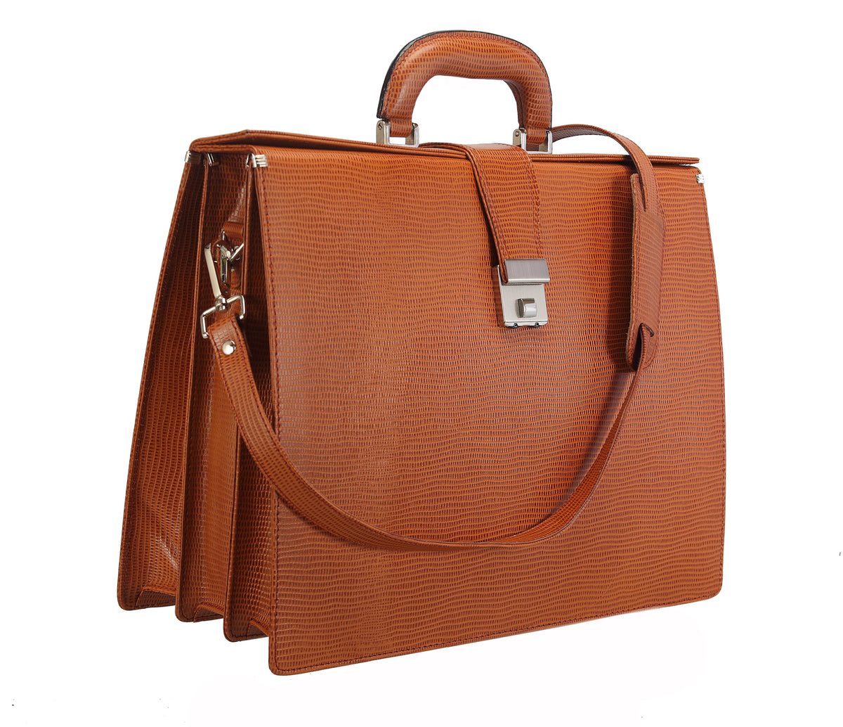 Paul Laptop, Portfolio Office Executive Bag - Tan