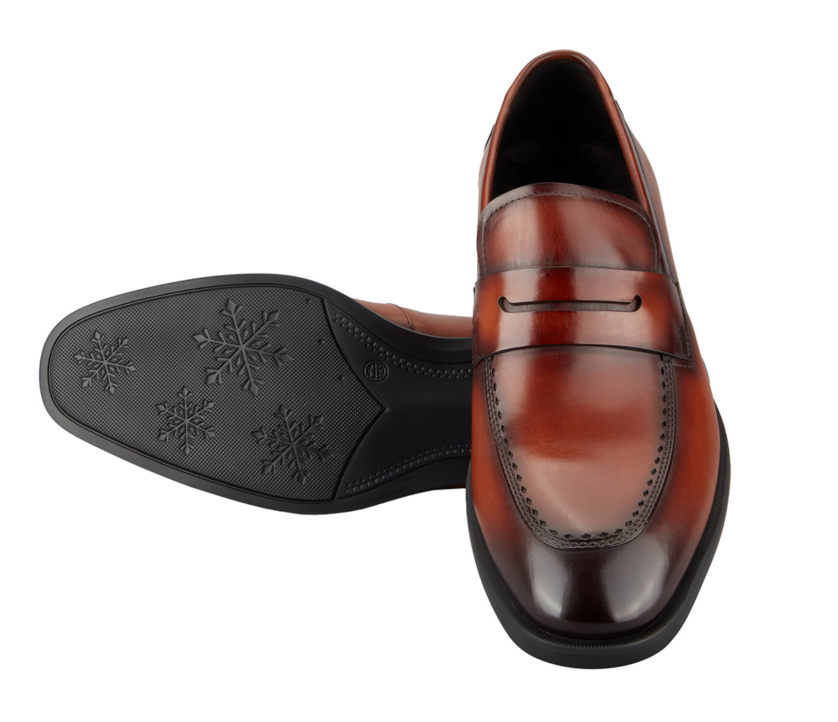 Loafer in Smooth Leather - Tan