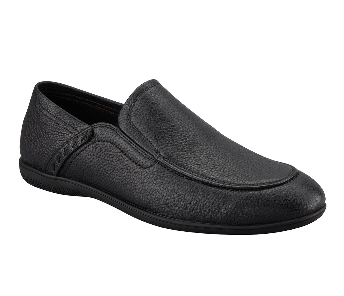 Moccasin in Soft Leather - Black