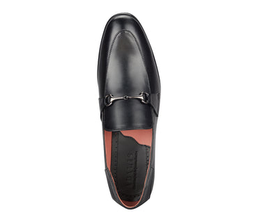 Loafer with Centre Ornament - Black