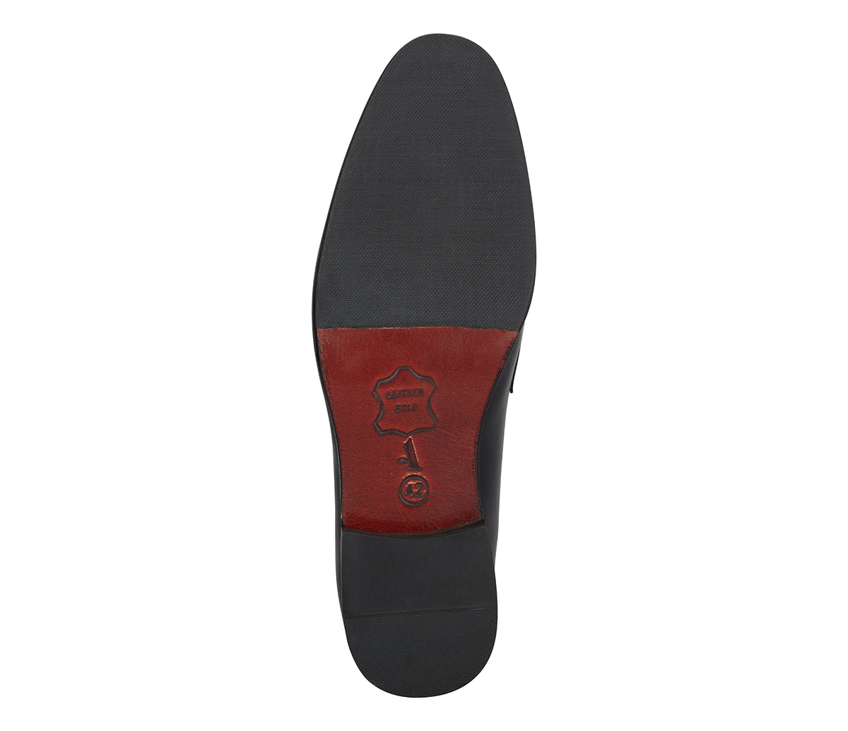 Loafer with Centre Ornament - Black
