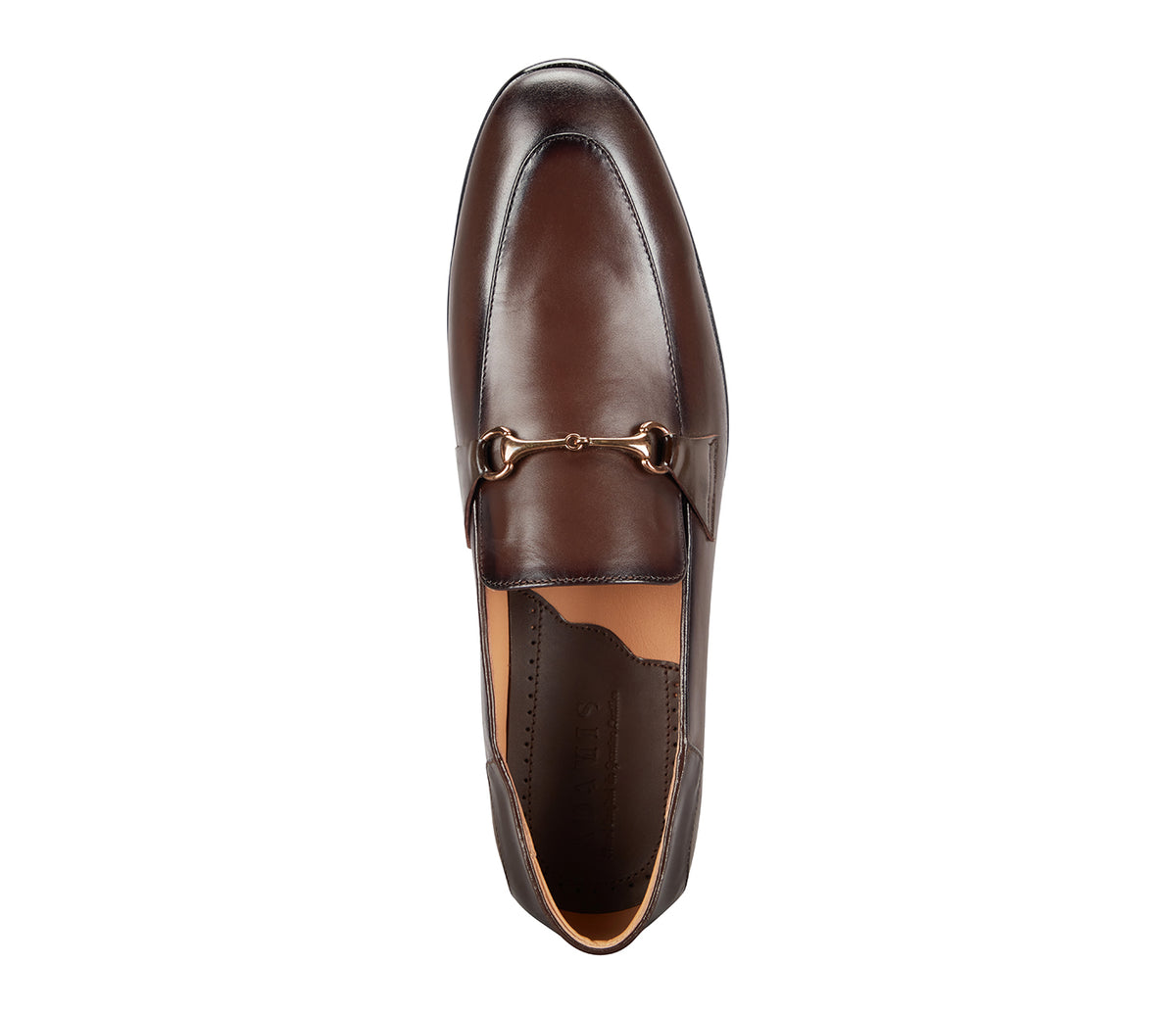 Loafer with Centre Ornament  - Brown