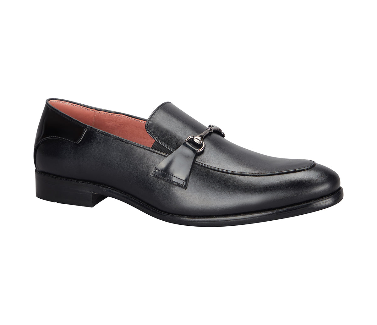Loafer with Centre Ornament - Black