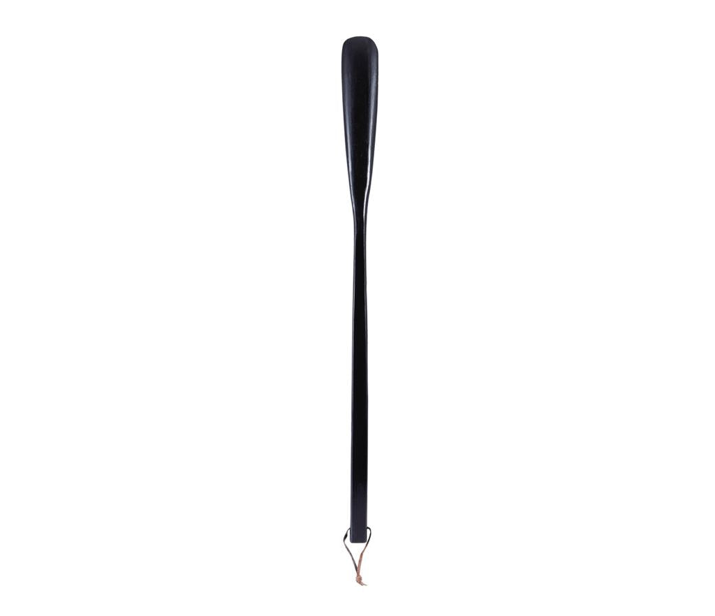 Shoe Horn In Beautiful Wood Finish With Adamis Signature-Black