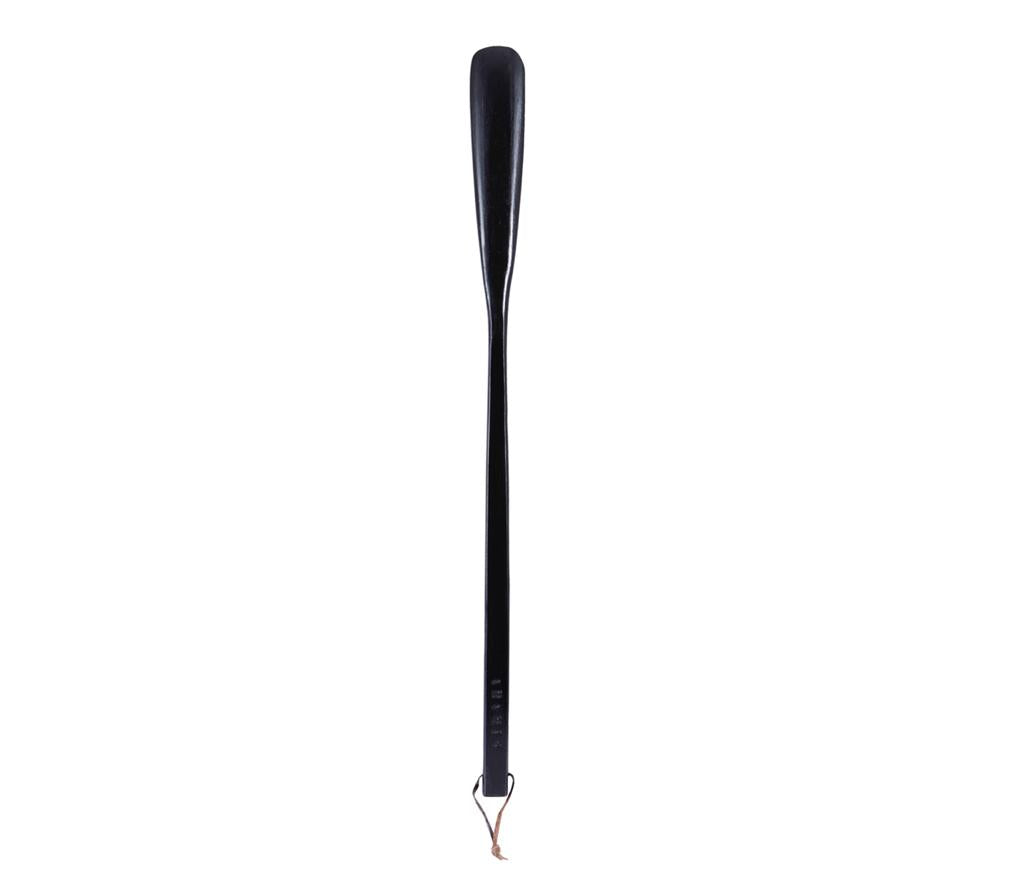 Shoe Horn In Beautiful Wood Finish With Adamis Signature-Black