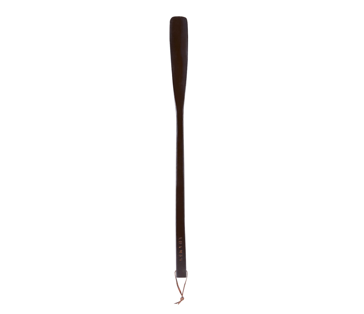 Shoe Horn In Beautiful Wood Finish With Adamis Signature-Brown