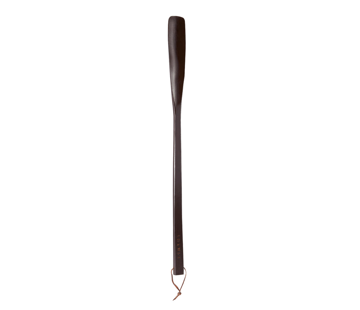 Shoe Horn In Beautiful Wood Finish With Adamis Signature-Brown