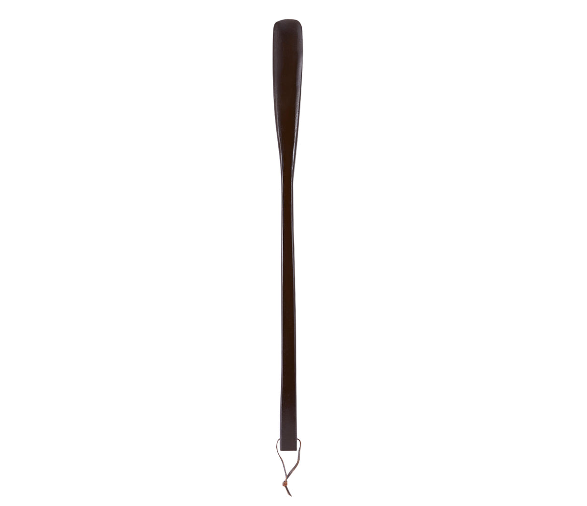Shoe Horn In Beautiful Wood Finish With Adamis Signature-Brown