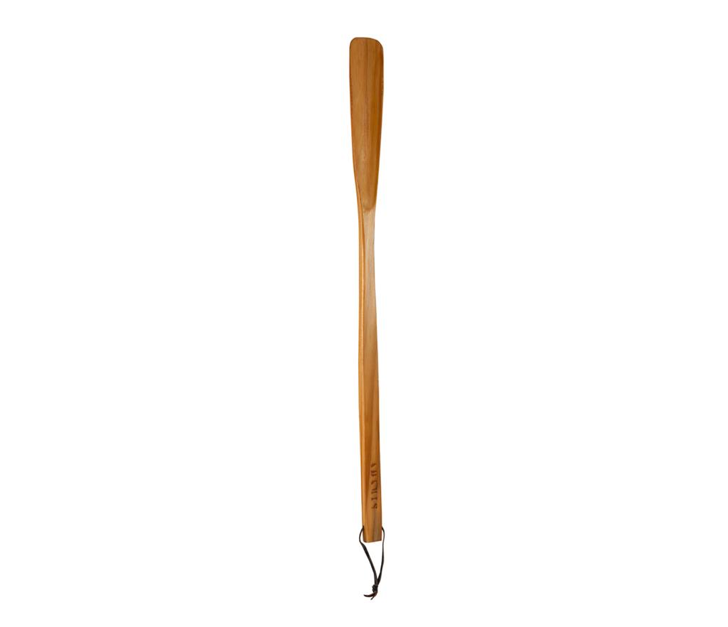 Shoe Horn In Beautiful Wood Finish With Adamis Signature-Natural