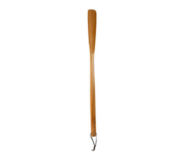 Shoe Horn In Beautiful Wood Finish With Adamis Signature-Natural