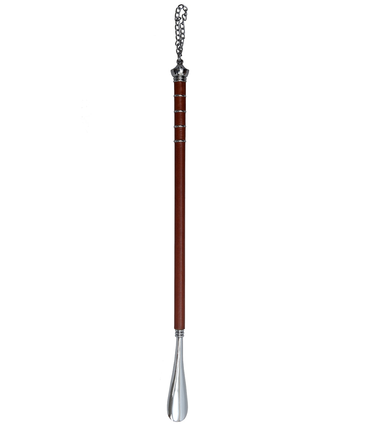 Shoe Horn In Metal-Tan