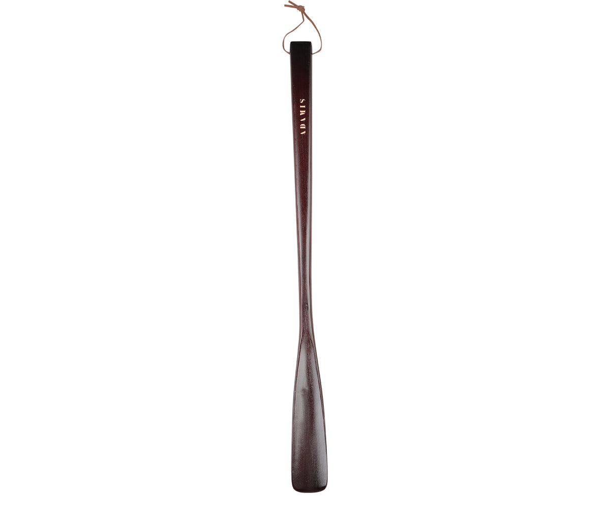 Shoe Horn In Beautiful Wood Finish With Adamis Signature-Brown