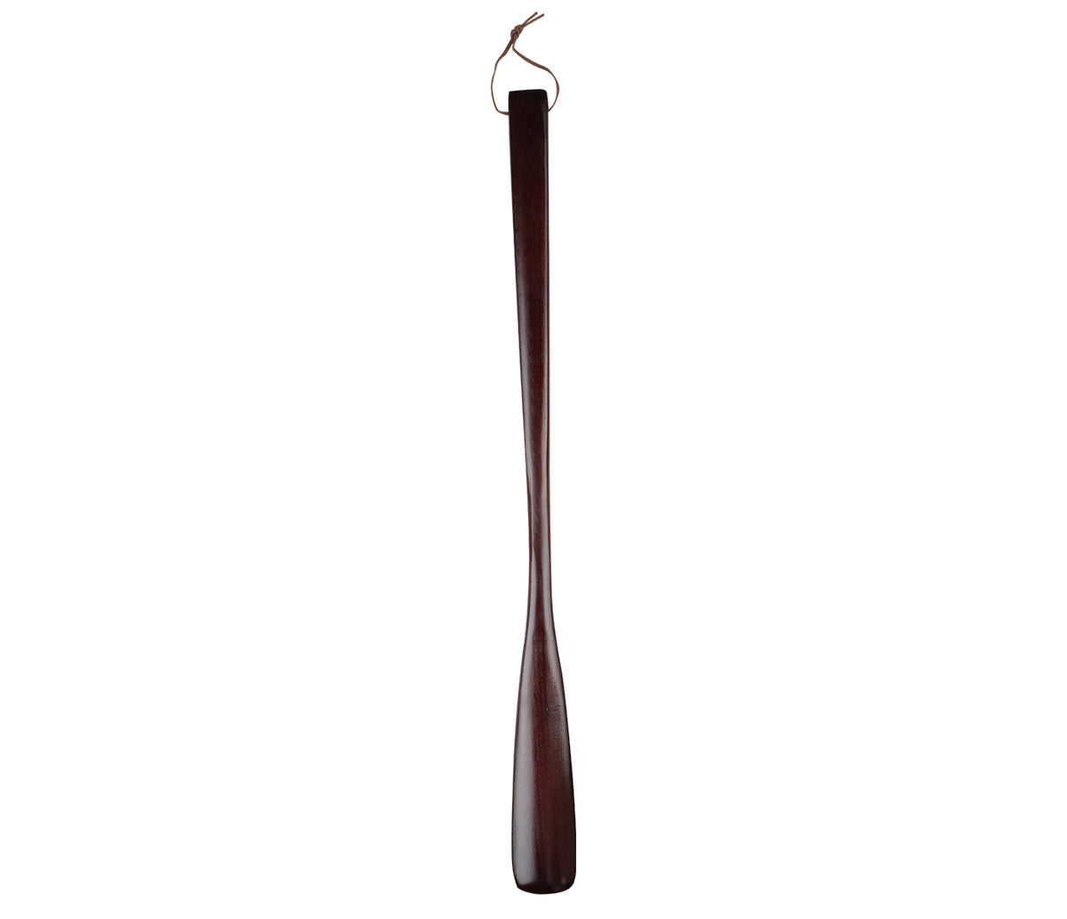 Shoe Horn In Beautiful Wood Finish With Adamis Signature-Brown