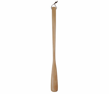 Shoe Horn In Beautiful Wood Finish With Adamis Signature-Natural