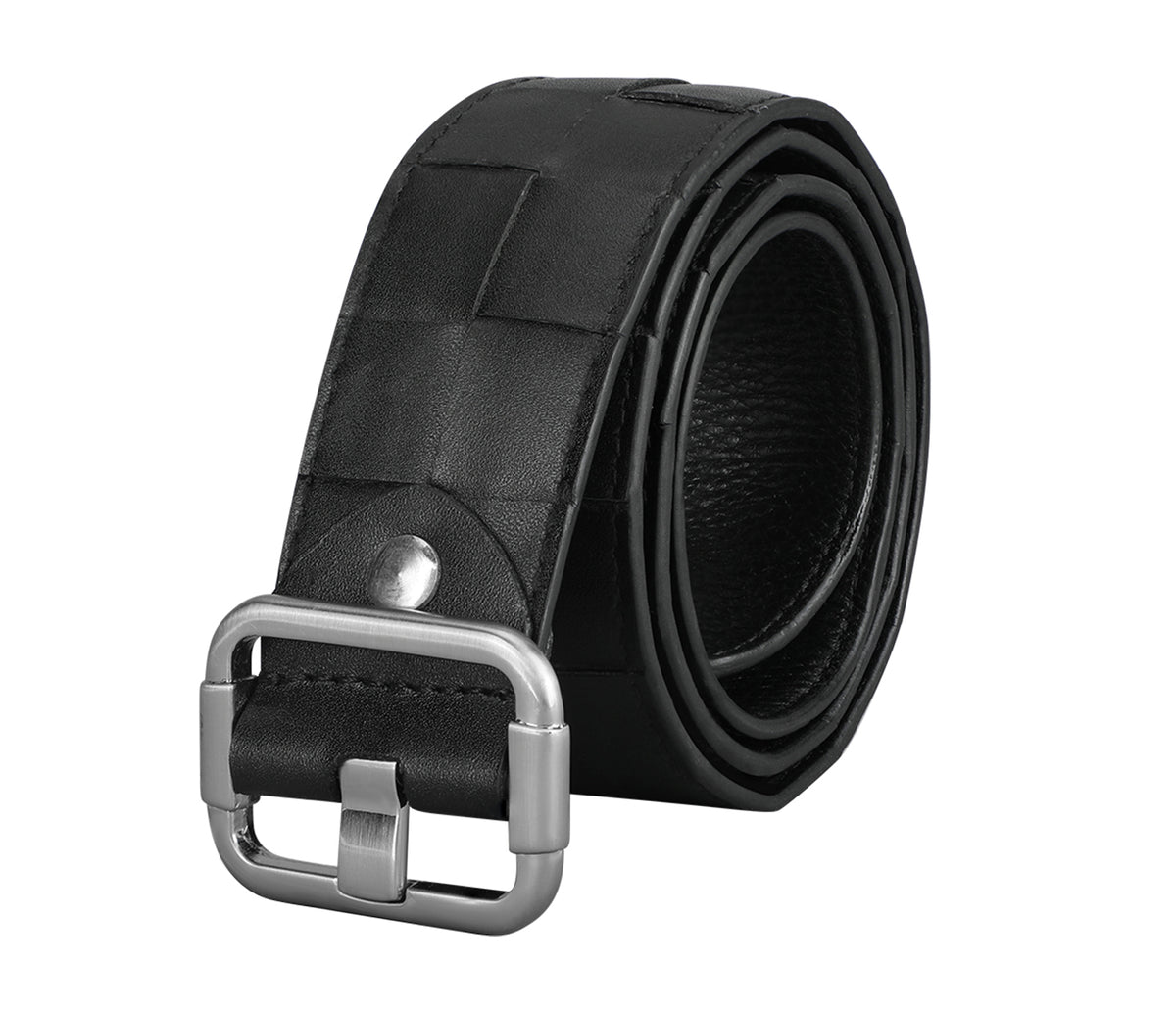 Women's stylish belt in Genuine Leather - Black