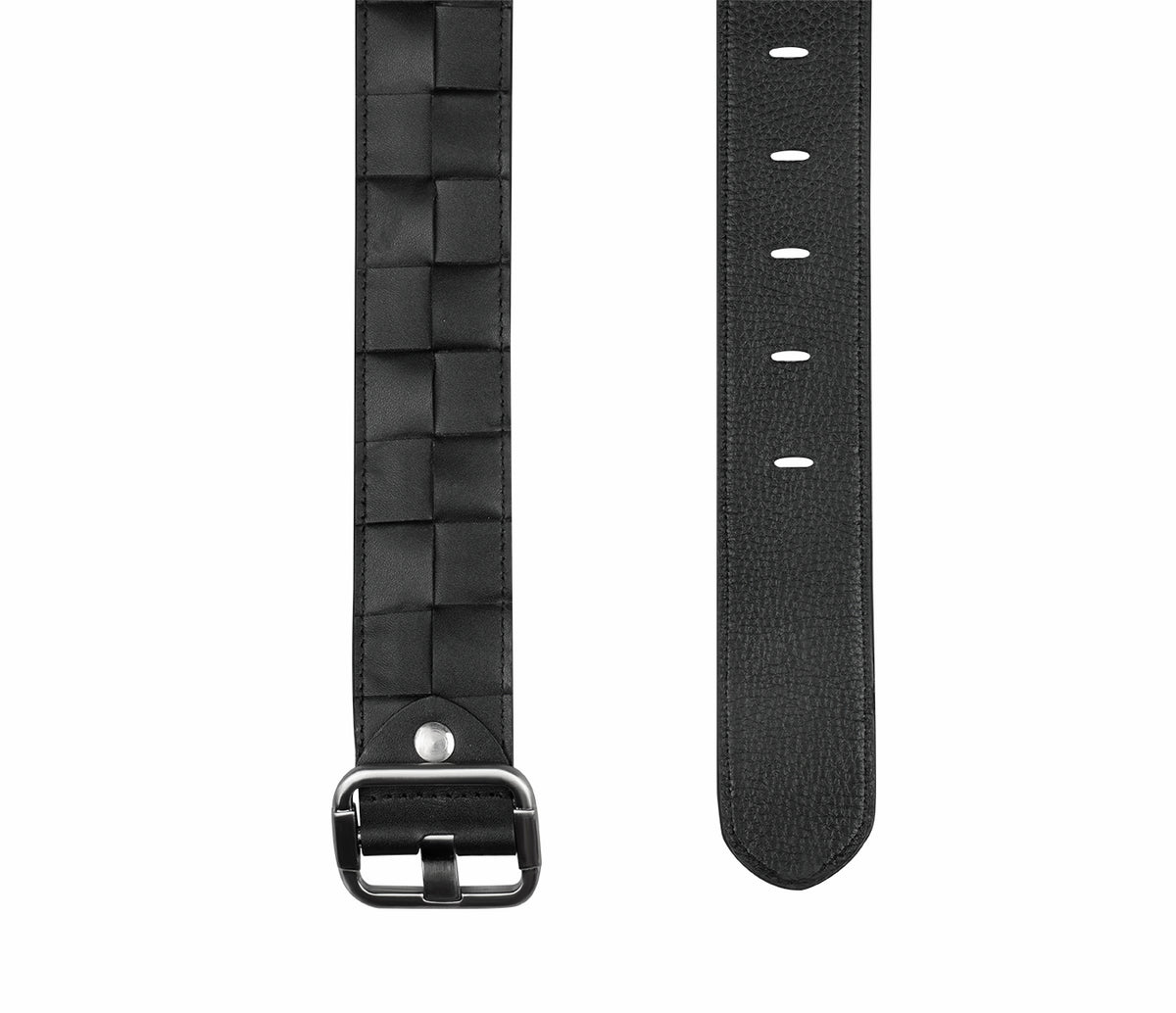 Women's stylish belt in Genuine Leather - Black