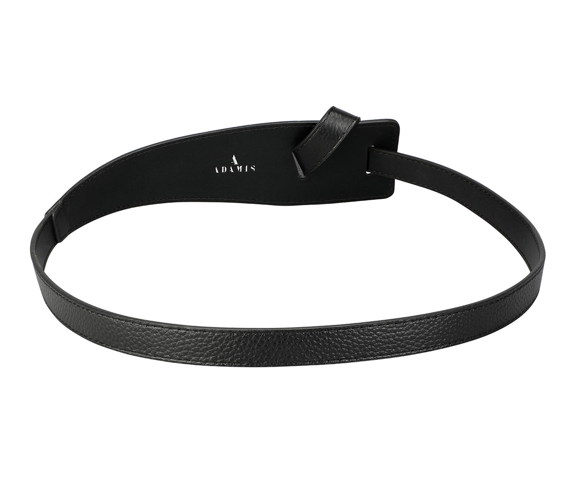 Women's stylish belt in Genuine Leather - Black
