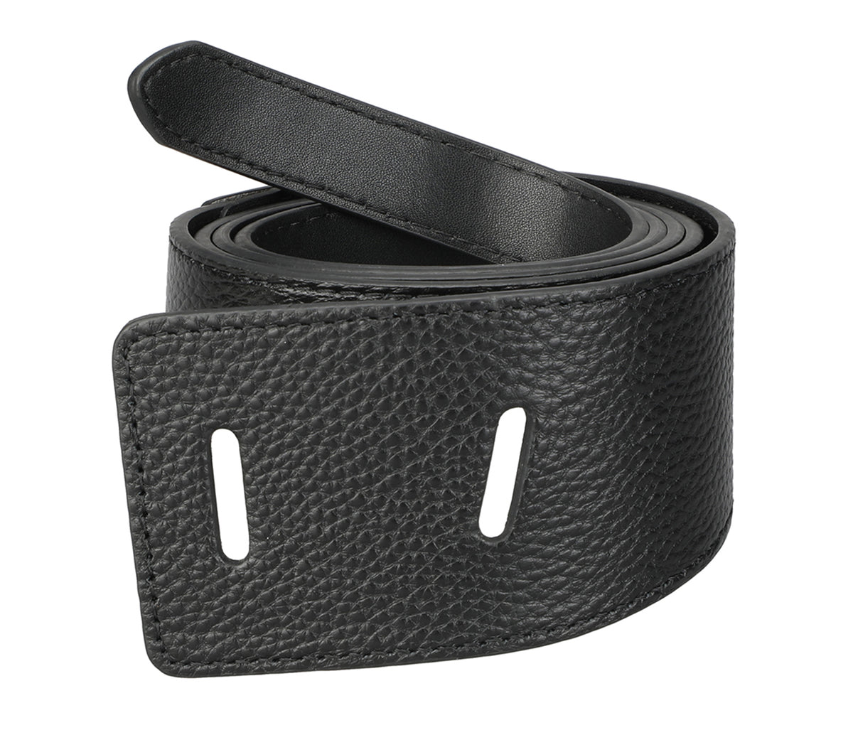 Women's stylish belt in Genuine Leather - Black