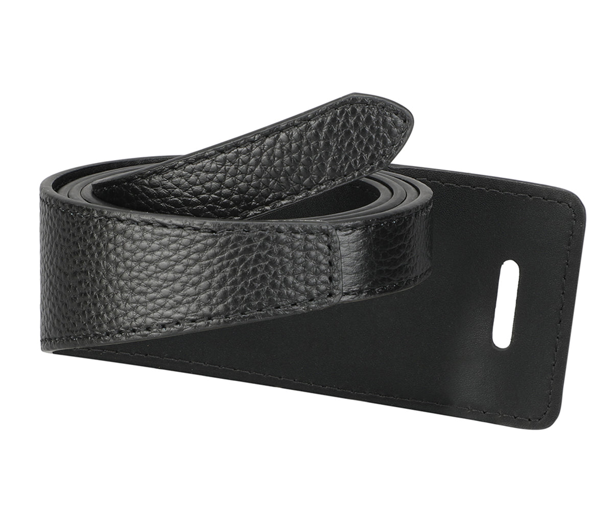 Women's stylish belt in Genuine Leather - Black