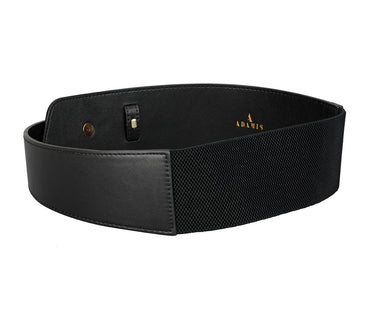Women's stylish belt in Genuine Leather - Black