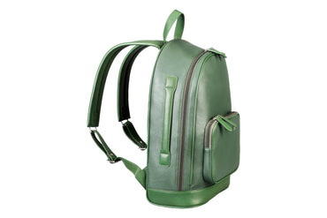 Miguel Laptop, Portfolio Office Executive Bag in Genuine Leather - Green