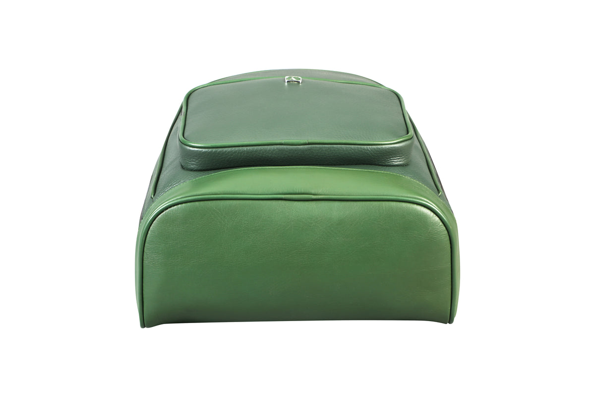Miguel Laptop, Portfolio Office Executive Bag in Genuine Leather - Green