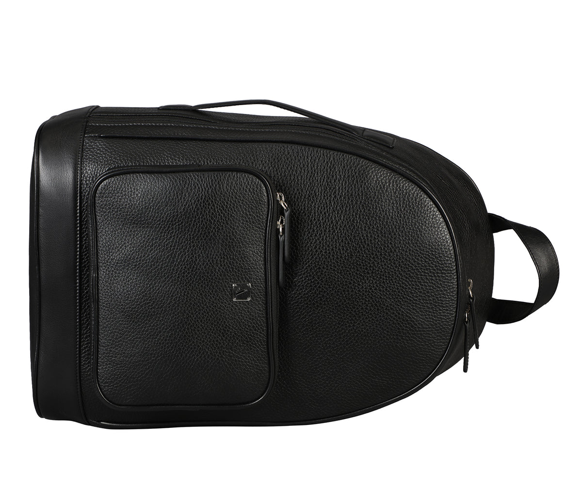 Miguel Laptop, Portfolio Office Executive Bag in Genuine Leather - Black