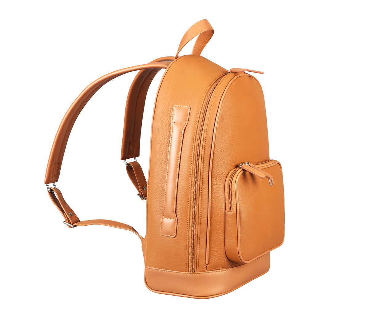 Miguel Laptop, Portfolio Office Executive Bag in Genuine Leather - Tan