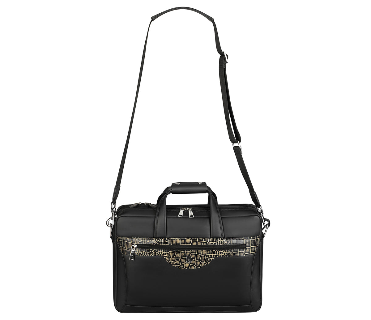 Ramiro Laptop, Portfolio Office Executive Bag - Black