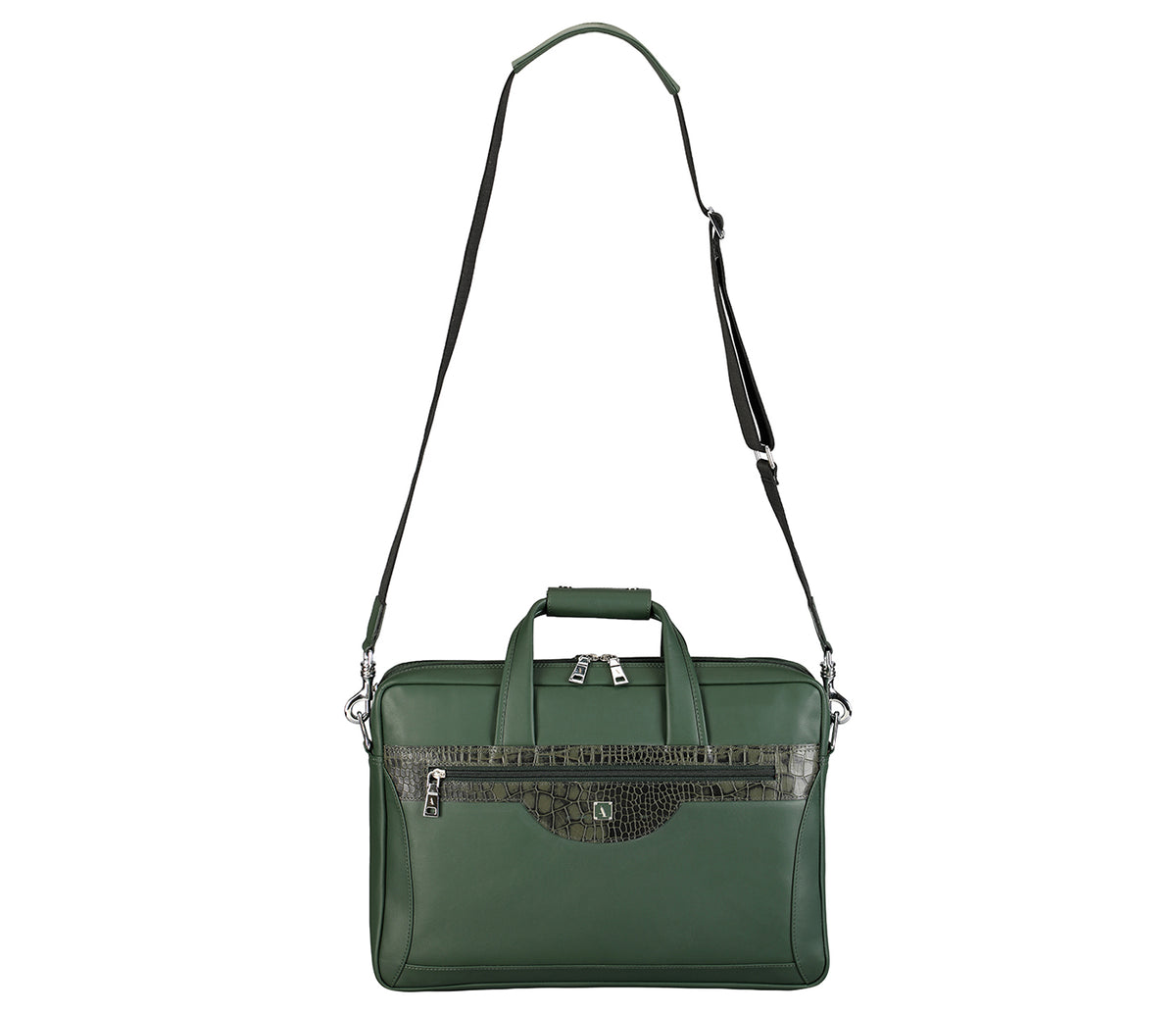 Ramiro Laptop, Portfolio Office Executive Bag - Green