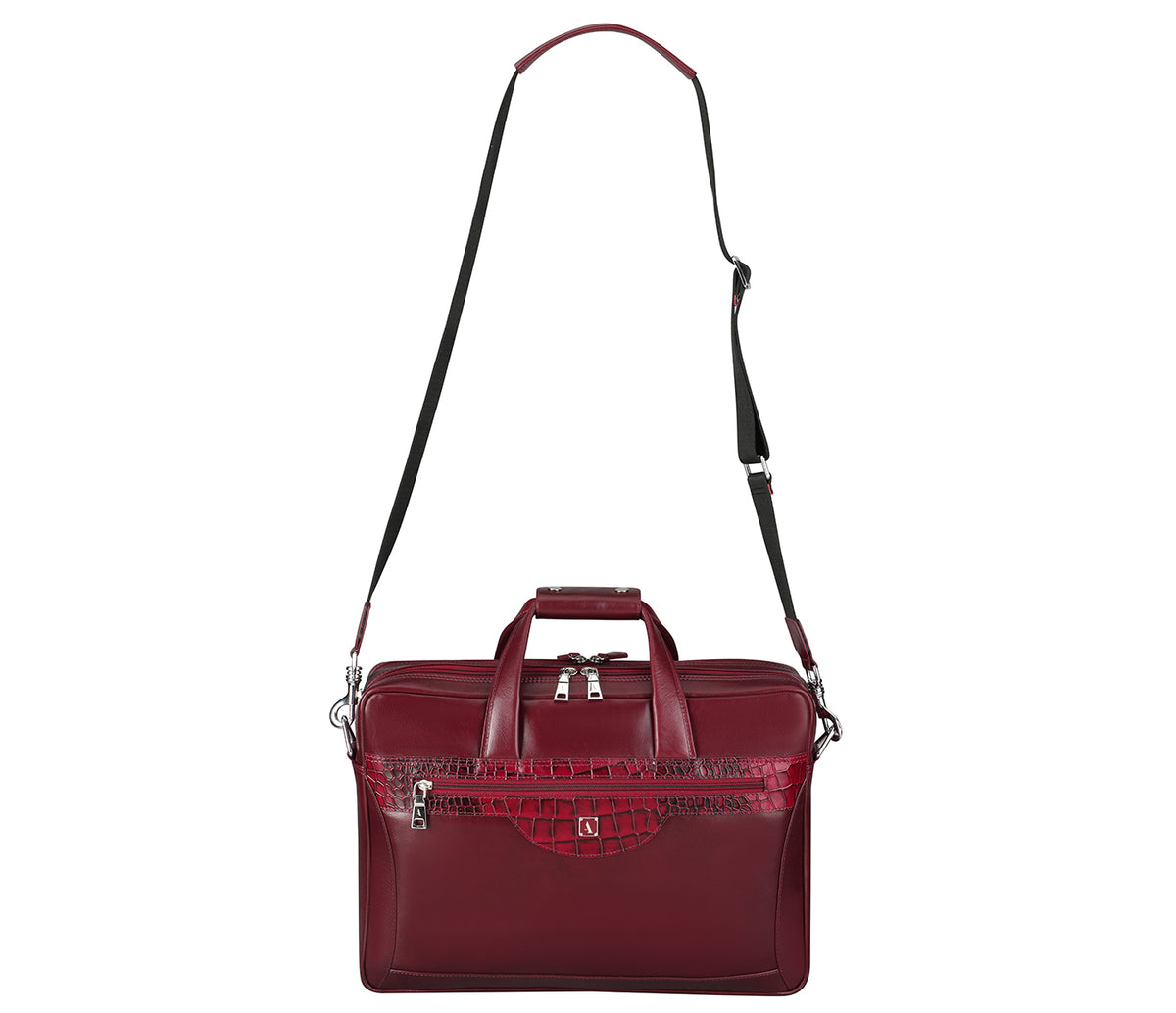 Ramiro Laptop, Portfolio Office Executive Bag - Wine