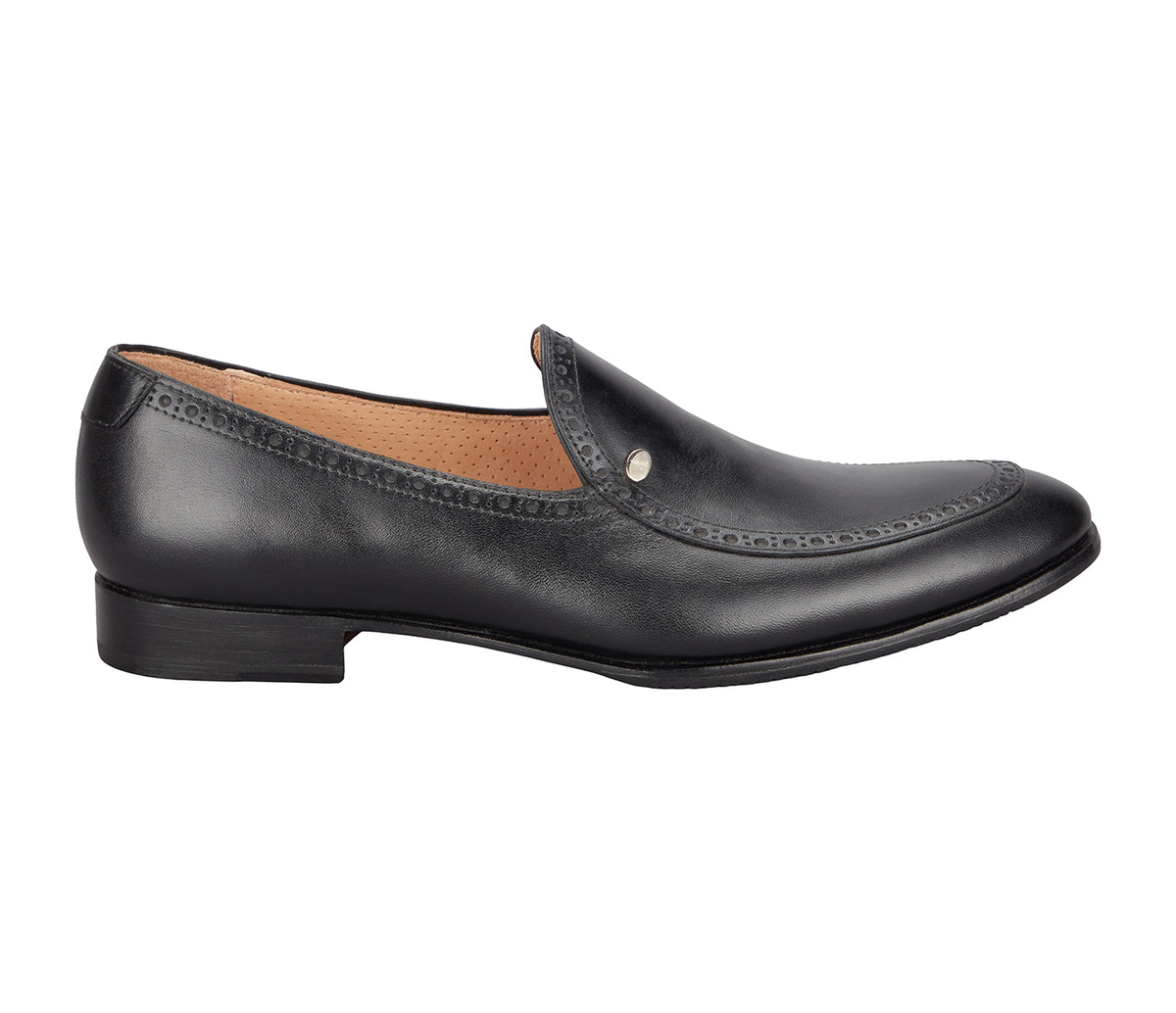 Loafer In Smooth Leather - Black