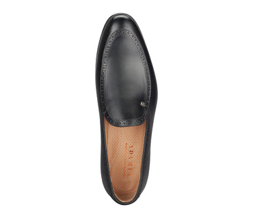 Loafer In Smooth Leather - Black