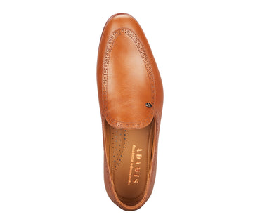 Loafer In Smooth Leather - Tan