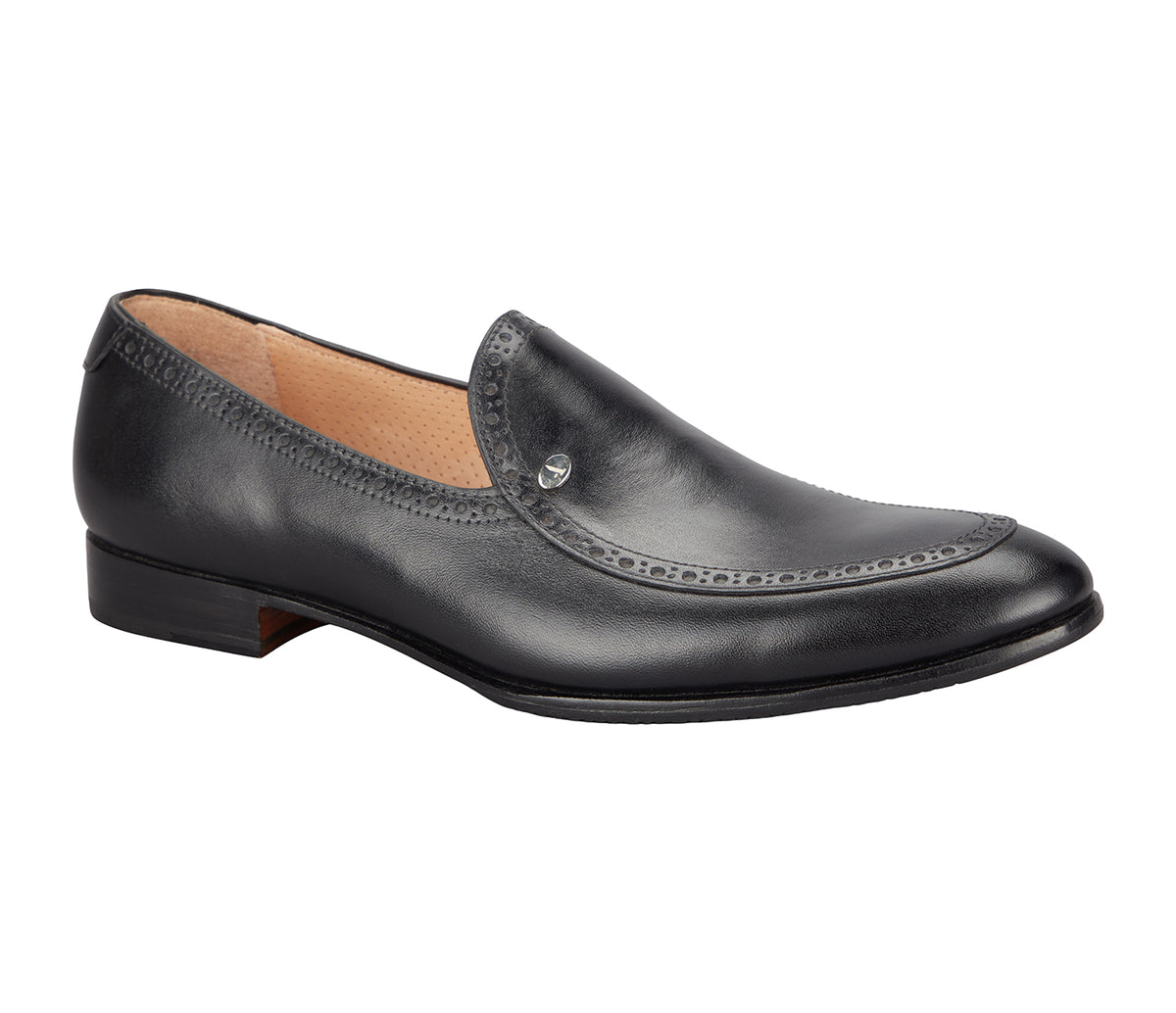 Loafer In Smooth Leather - Black