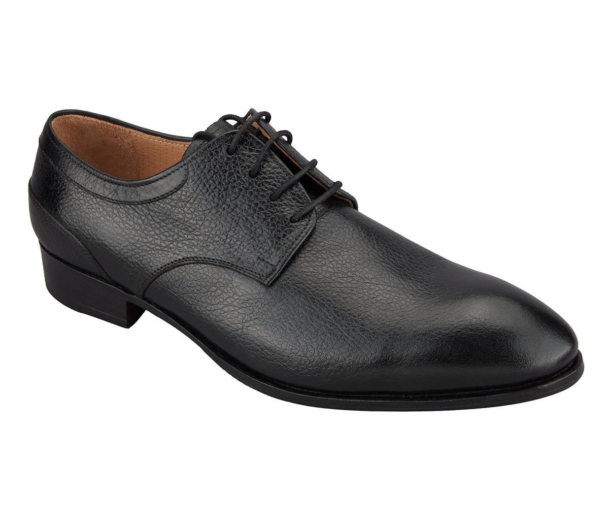 Loafer Lace Up Shoes - Black