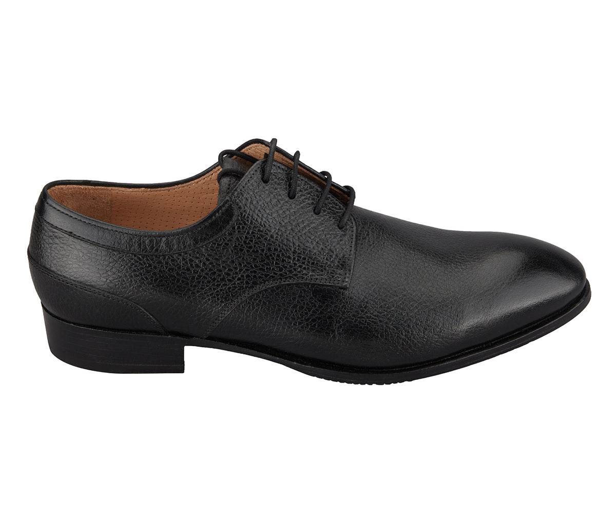Loafer Lace Up Shoes - Black