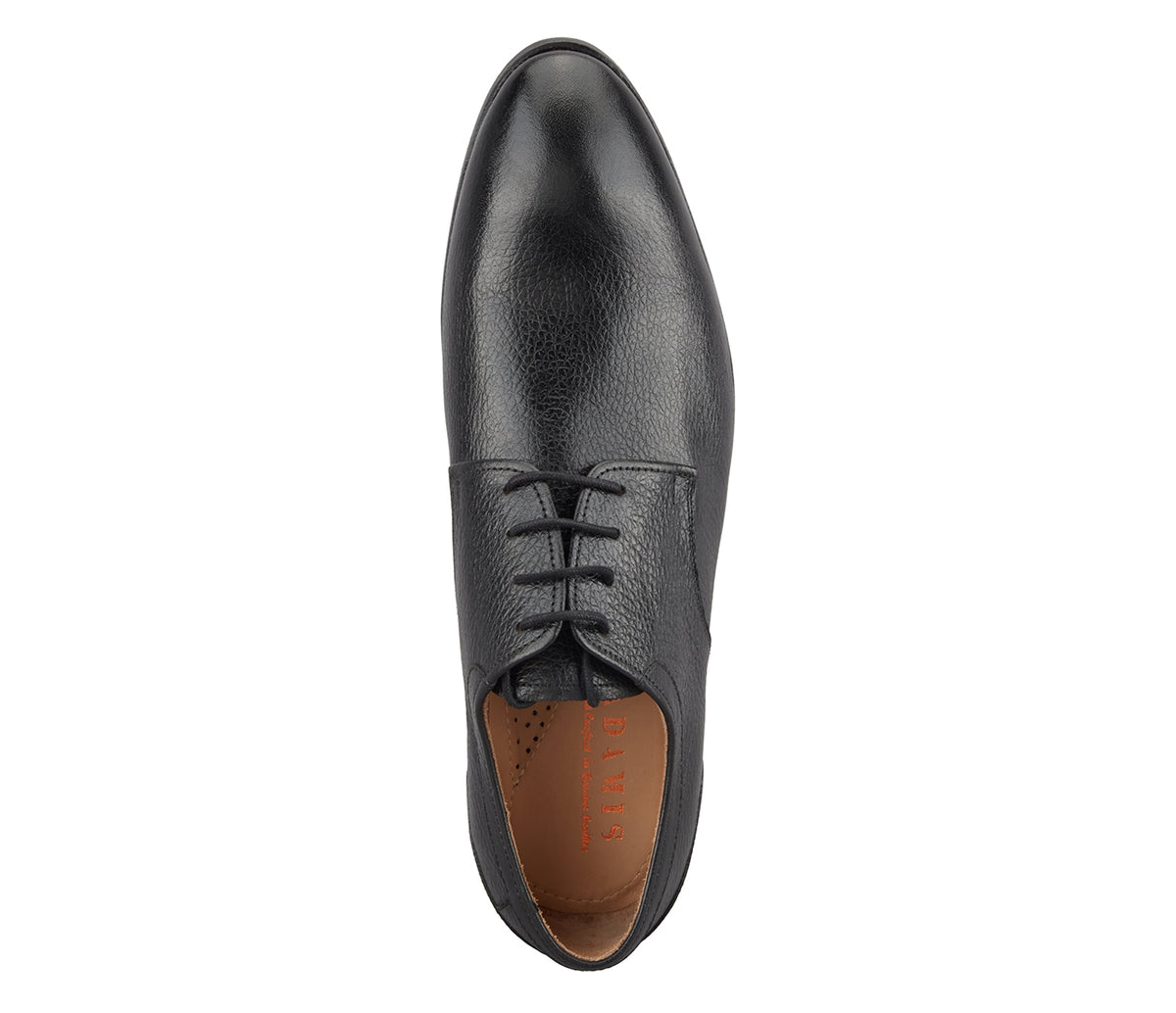 Loafer Lace Up Shoes - Black