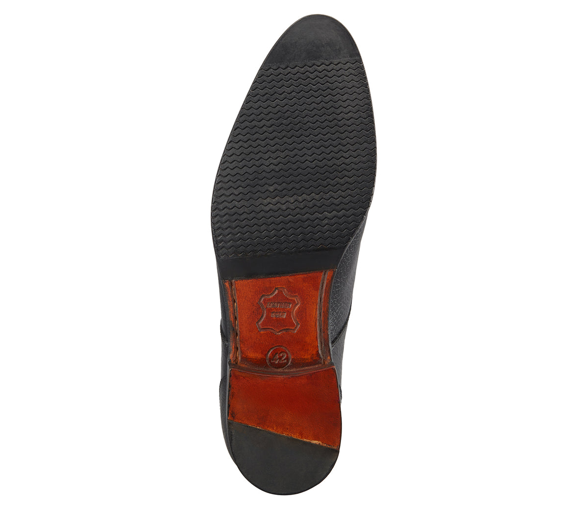 Loafer Lace Up Shoes - Black