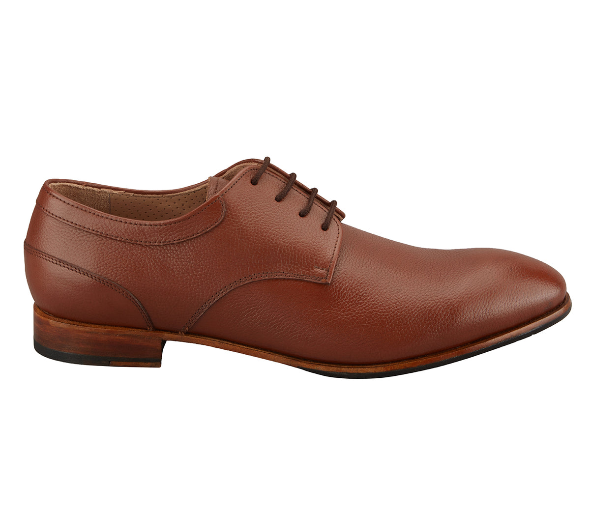 Loafer Lace Up Shoes - Tan
