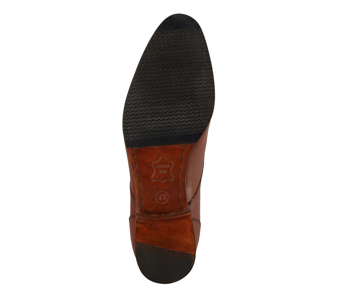 Loafer Lace Up Shoes - Tan