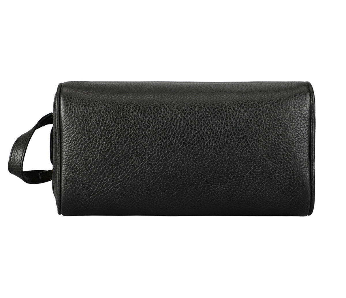 Unisex Wash & Toiletry Travel Pouch - Black