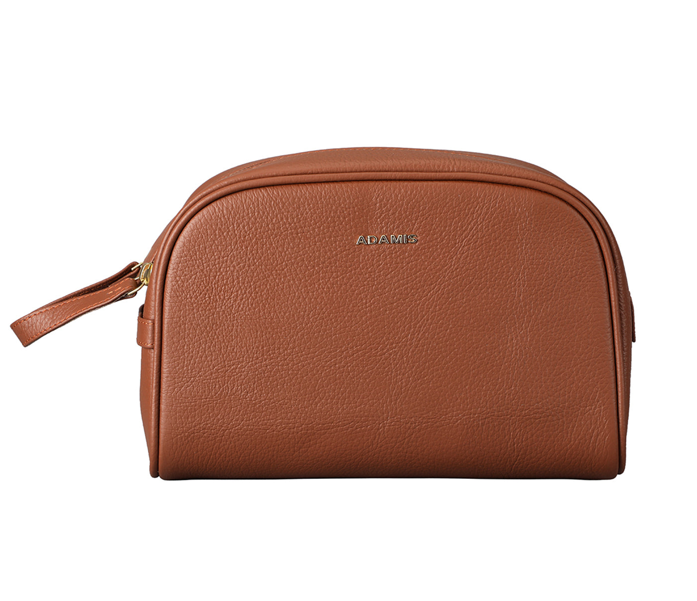 Unisex Wash & Toiletry Travel Pouch - Tan