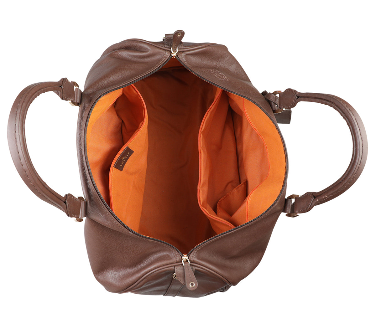 Santigo Travel Tote - Brown