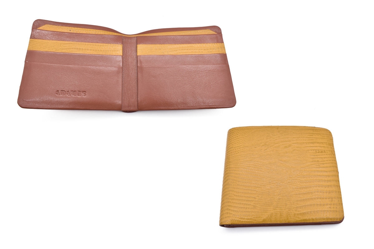 Manuel Mens Wallet - Mustard