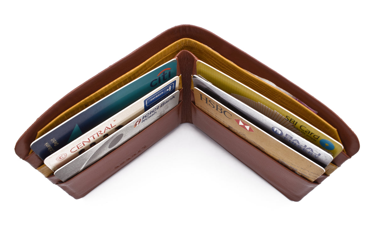 Manuel Mens Wallet - Mustard